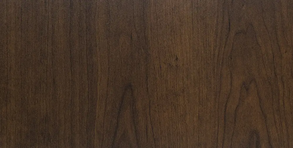 Coco wood grain finish sample for custom closets and cabinets by Famille Closets in Edmonton.