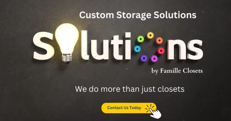 Custom storage solutions