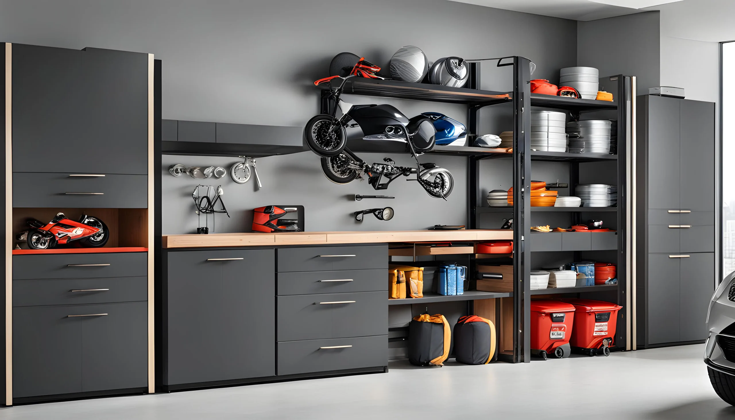 Garage Storage and garage cabinets