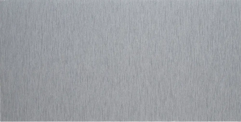 Silver cabinet finish with a soft brushed-look gray surface for custom storage systems.