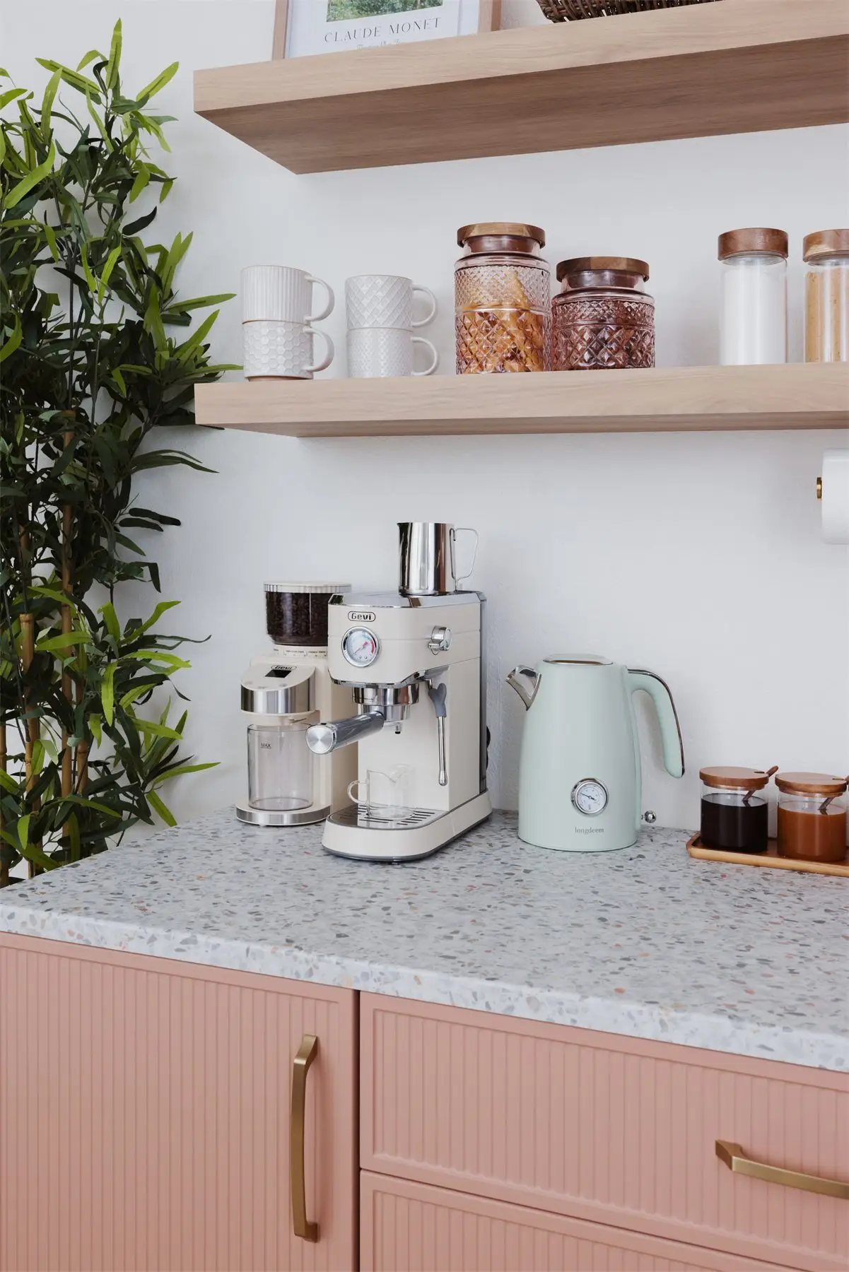 Tall kitchen storage cabinet by Famille Closets